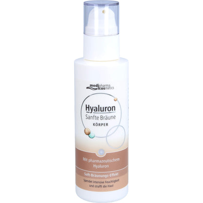 HYALURON SANFTE Bräune Körperpflege Creme 200 ml