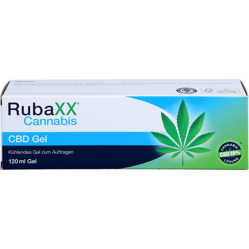 RUBAXX CANNABIS CBD GEL 120 ml