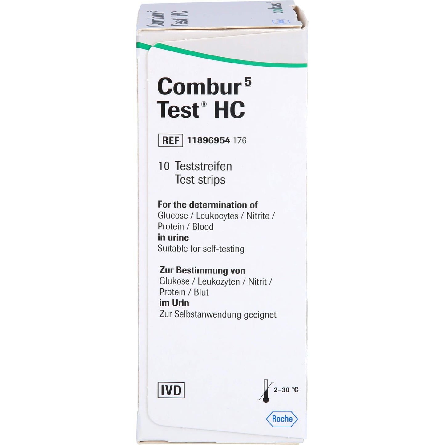 COMBUR 5 Test HC Teststreifen 10 St