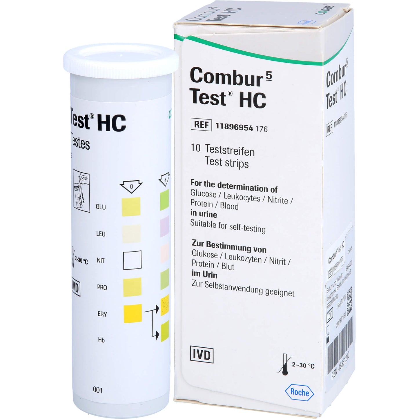 COMBUR 5 Test HC Teststreifen 10 St