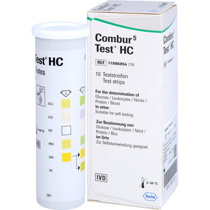 COMBUR 5 Test HC Teststreifen 10 St