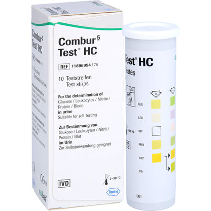 COMBUR 5 Test HC Teststreifen 10 St
