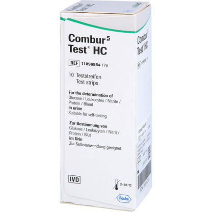 COMBUR 5 Test HC Teststreifen 10 St