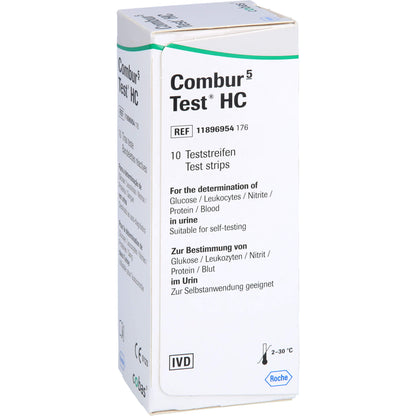COMBUR 5 Test HC Teststreifen 10 St