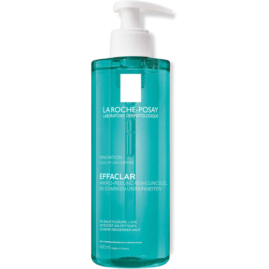 ROCHE-POSAY Effaclar Mikro-Peeling Reinigungsgel 400 ml