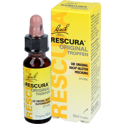 BACHBLÜTEN Original Rescura Tropfen m.Alkohol 10 ml