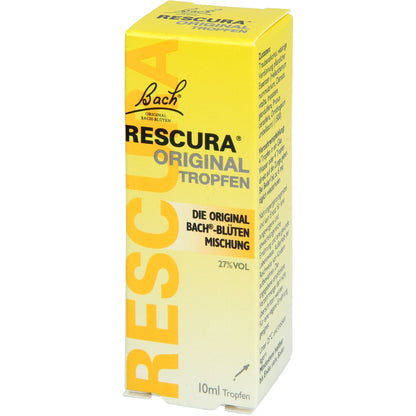 BACHBLÜTEN Original Rescura Tropfen m.Alkohol 10 ml