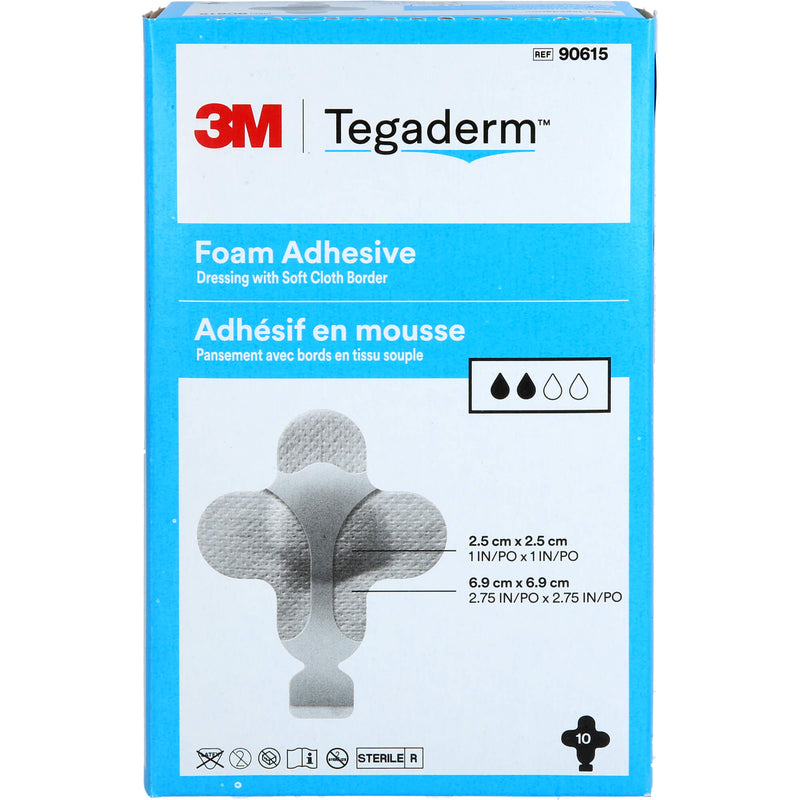 TEGADERM FOAM ADH6.9X6.9CM 10 St