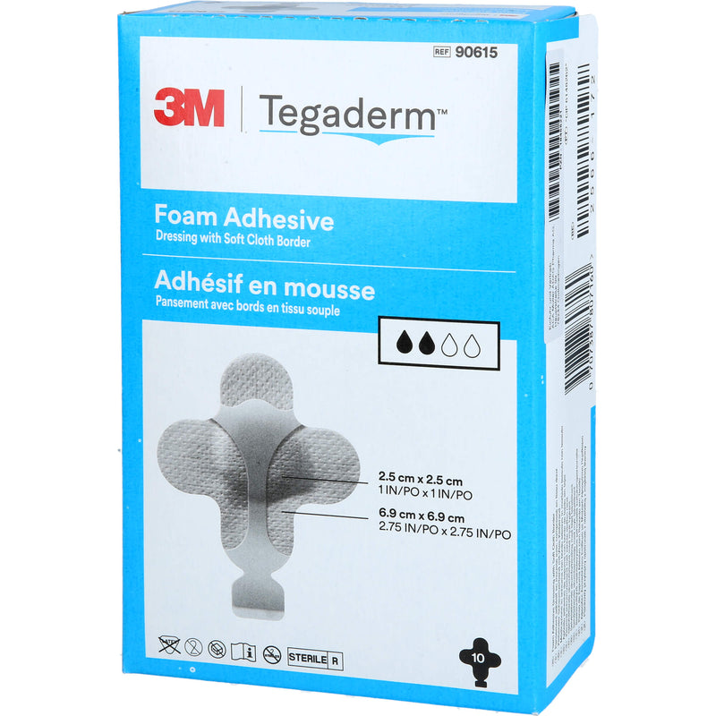 TEGADERM FOAM ADH6.9X6.9CM 10 St