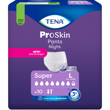 TENA PANTS Night Super L bei Inkontinenz 10 St