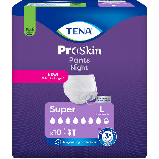 TENA PANTS Night Super L bei Inkontinenz 10 St