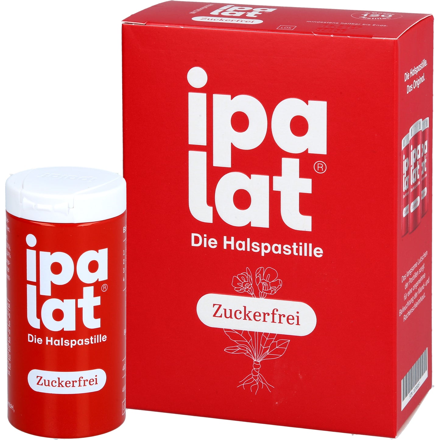 IPALAT Halspastillen zuckerfrei 120 St