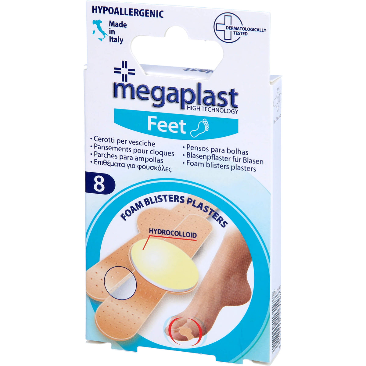 BLASENPFLASTER hydrocolloid 20 mm megaplast 8 St