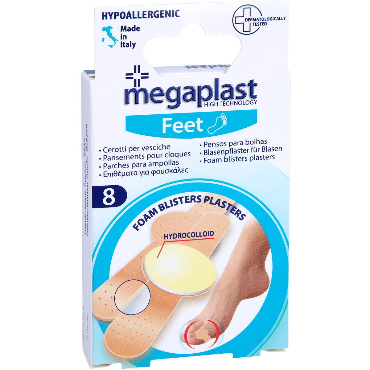 BLASENPFLASTER hydrocolloid 20 mm megaplast 8 St