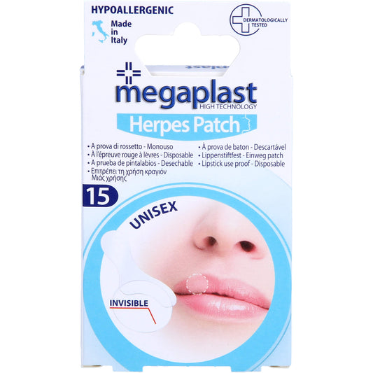 HERPES PATCH 14 mm megaplast 15 St