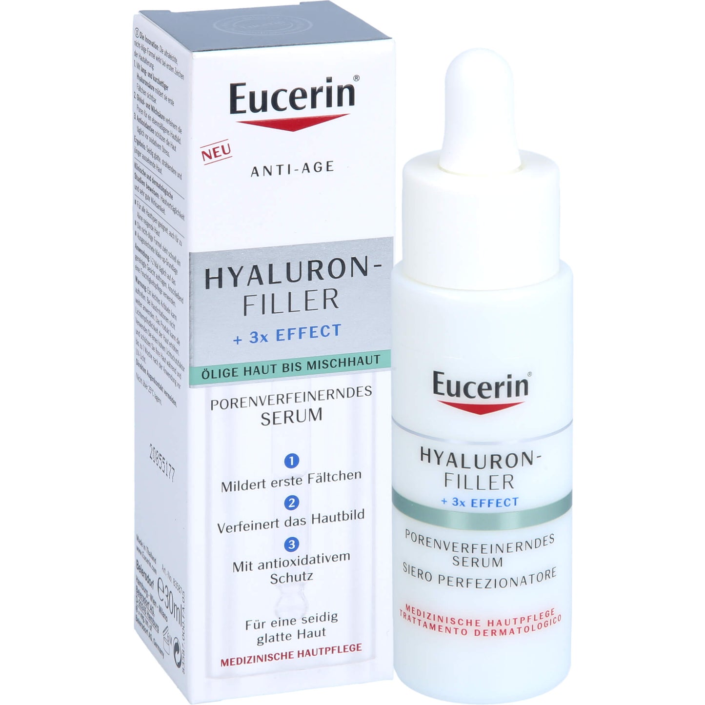 EUCERIN Anti-Age HYALURON-FILLER porenverf.Serum 30 ml