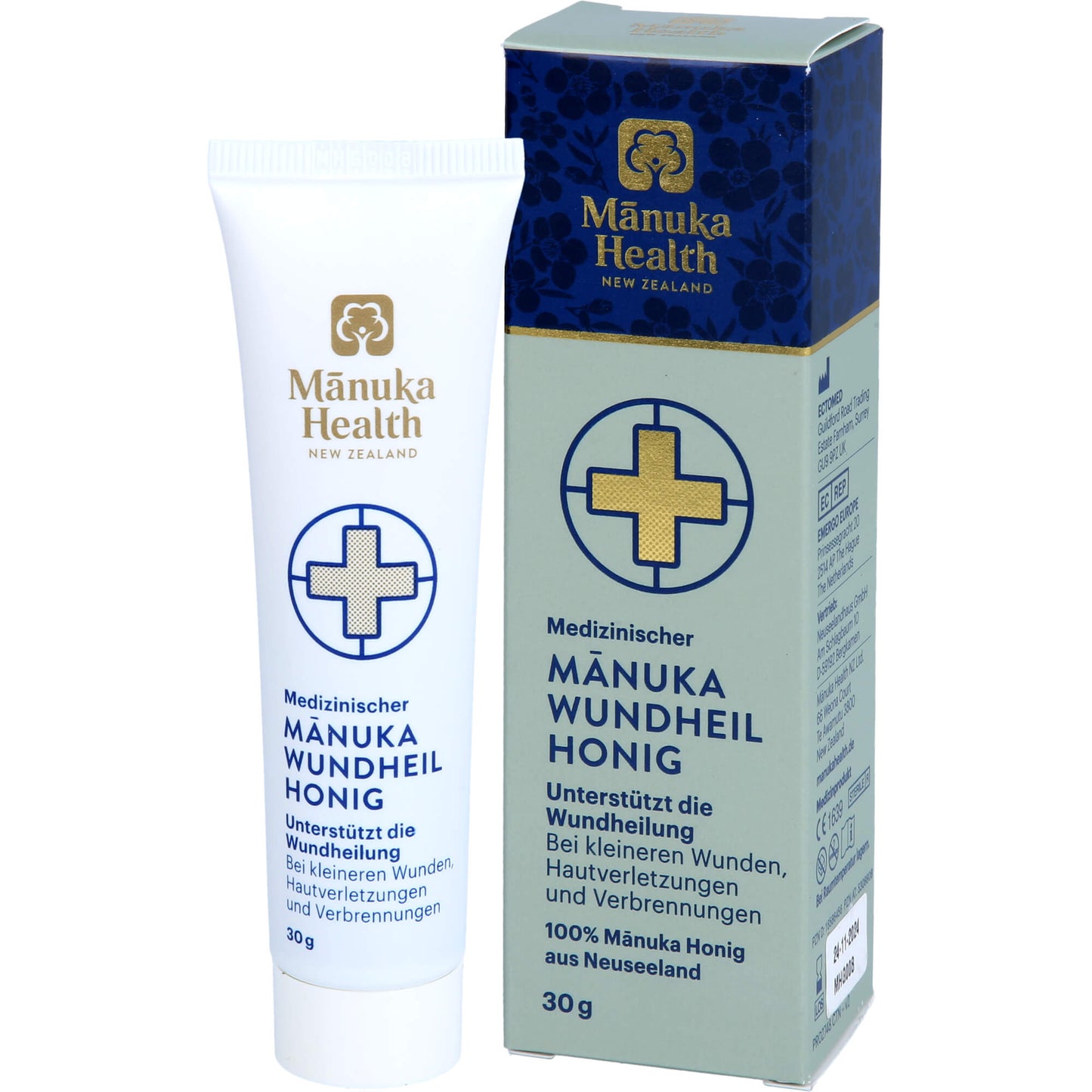 MANUKA HEALTH Wundheilhonig Tube 30 g