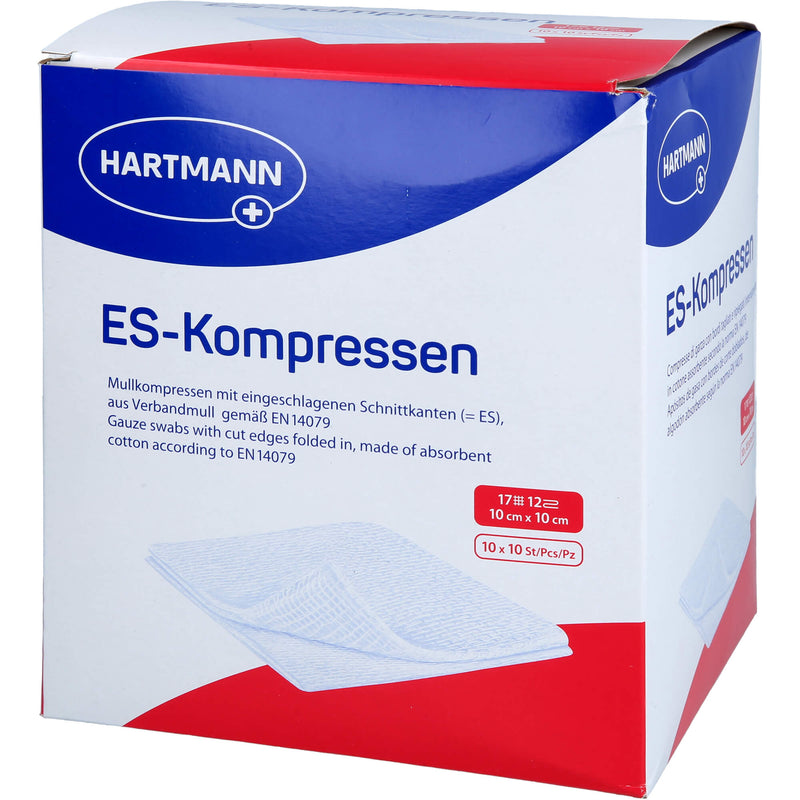 ES-KOMPRESSEN STER 10X10CM 10X10 St