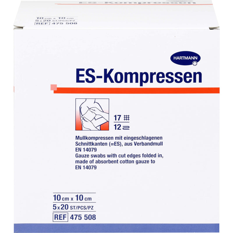 ES-KOMPRESSEN STER 10X10CM 5X20 St