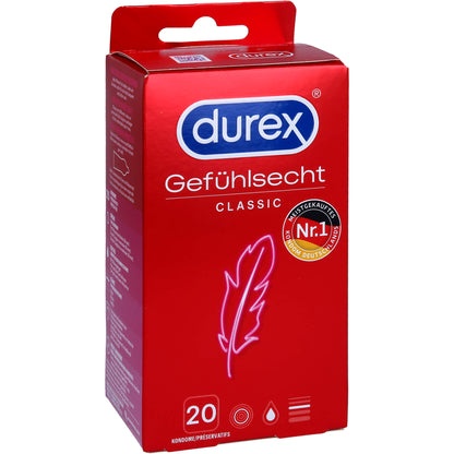 DUREX Gefühlsecht classic Kondome 20 St