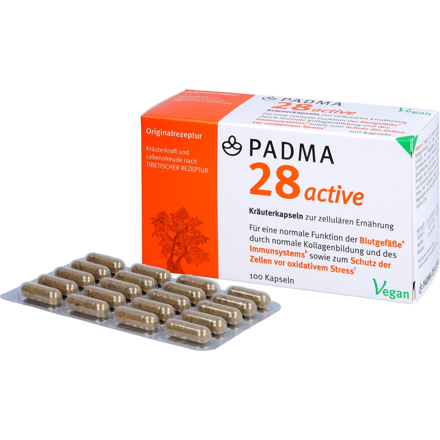PADMA 28 active Kapseln 100 St