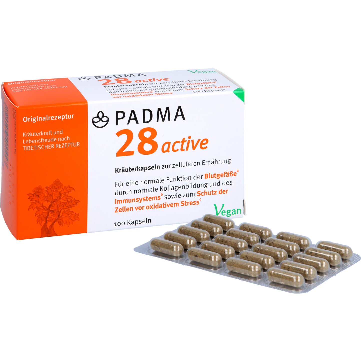 PADMA 28 active Kapseln 100 St