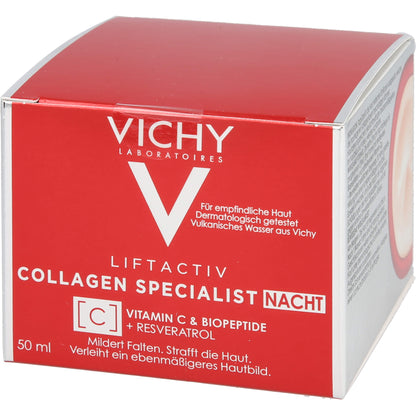 VICHY LIFTACTIV Collagen Specialist Nacht Creme 50 ml