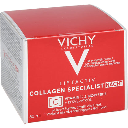 VICHY LIFTACTIV Collagen Specialist Nacht Creme 50 ml