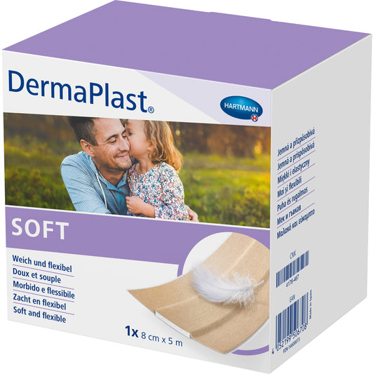 DERMAPLAST SOFT Pflaster 8 cmx5 m 1 St