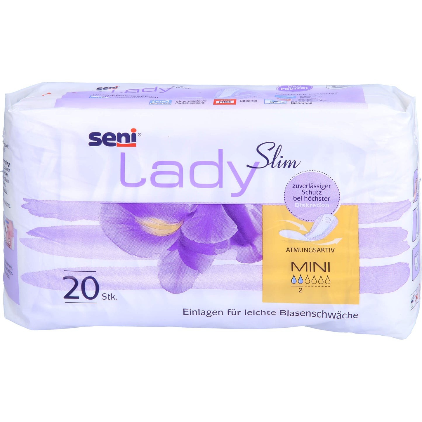 SENI Lady Slim Inkontinenzeinlage mini 20 St