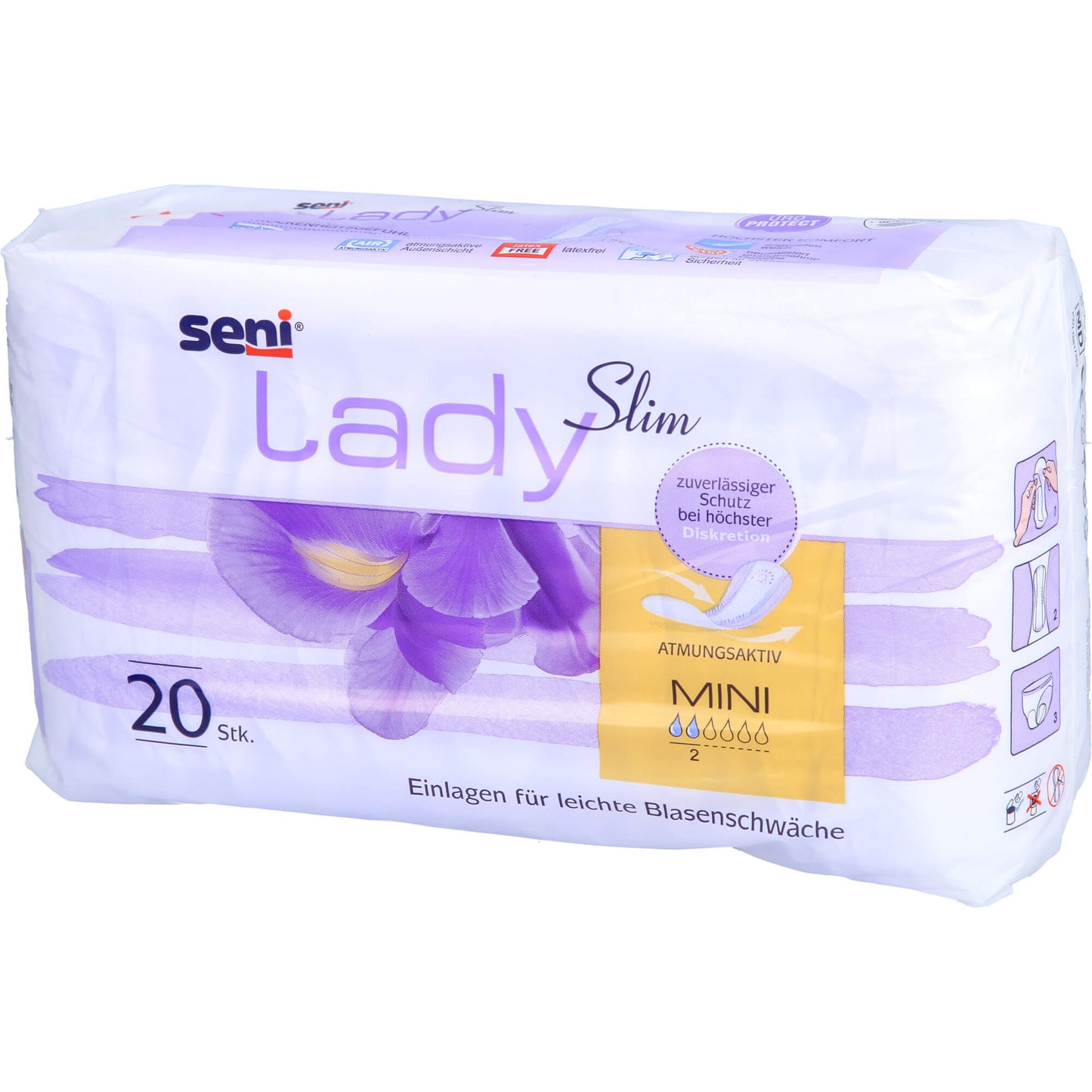 SENI Lady Slim Inkontinenzeinlage mini 20 St