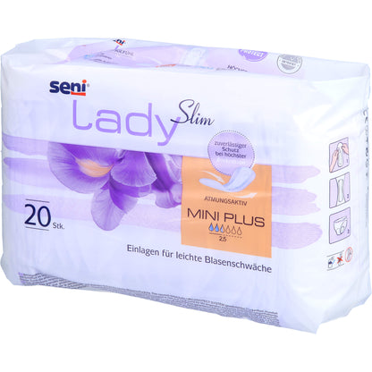 SENI Lady Slim Inkontinenzeinlage mini plus 20 St