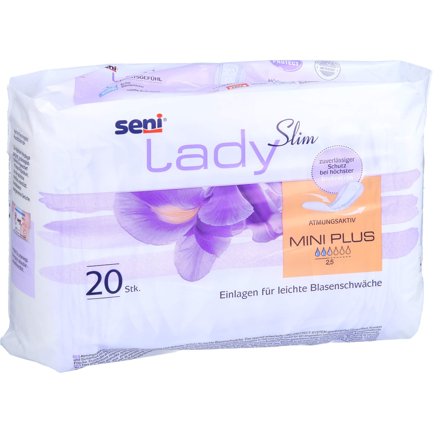 SENI Lady Slim Inkontinenzeinlage mini plus 20 St