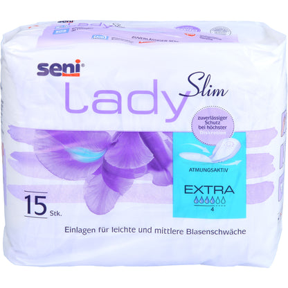 SENI Lady Slim Inkontinenzeinlage extra 15 St