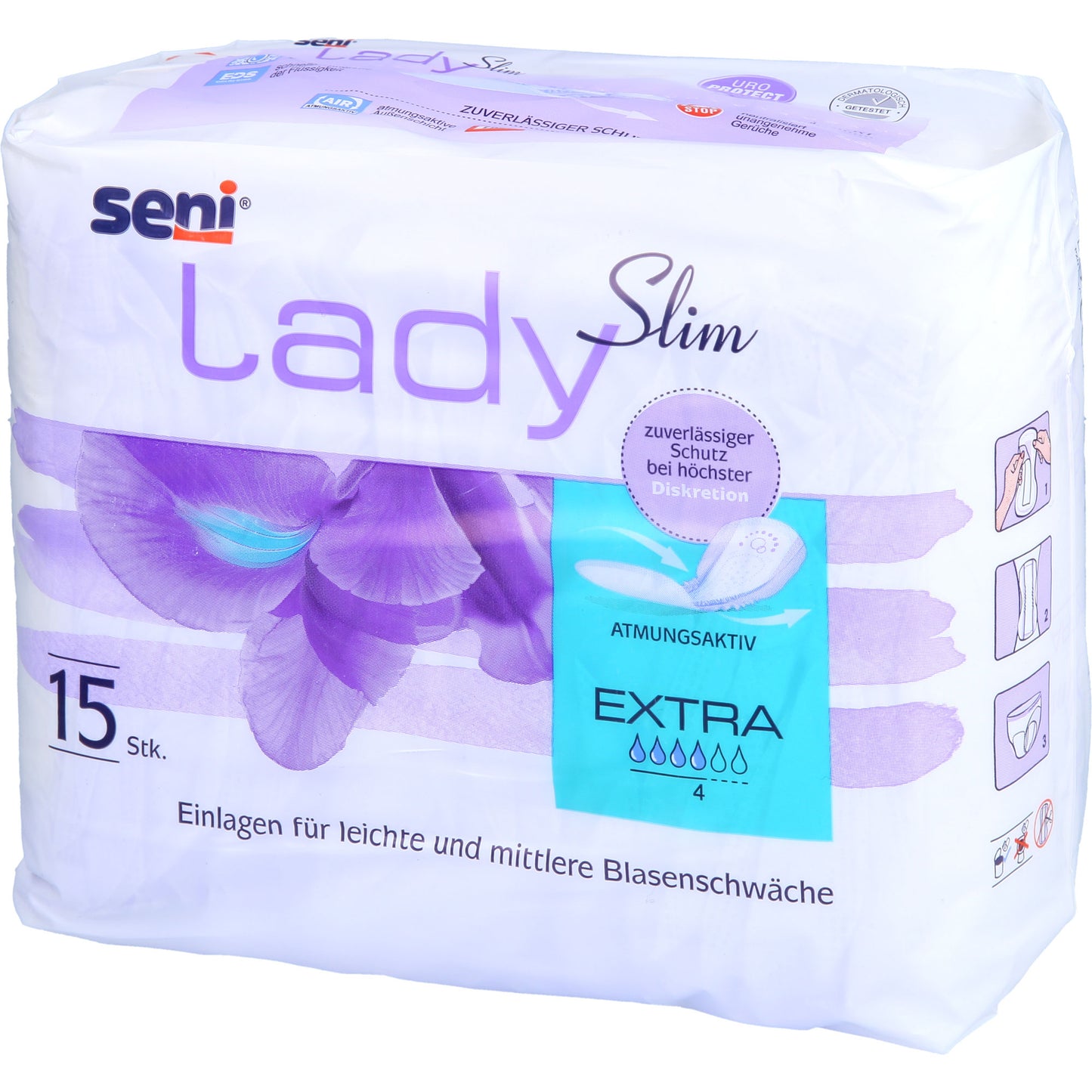 SENI Lady Slim Inkontinenzeinlage extra 15 St
