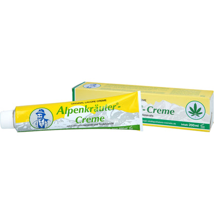 ALPENKRÄUTER Creme Lacure m.Cannabisöl u.Teufelskr 200 ml
