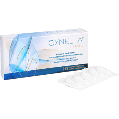 GYNELLA Flora Vaginalsuppositorien 10 St
