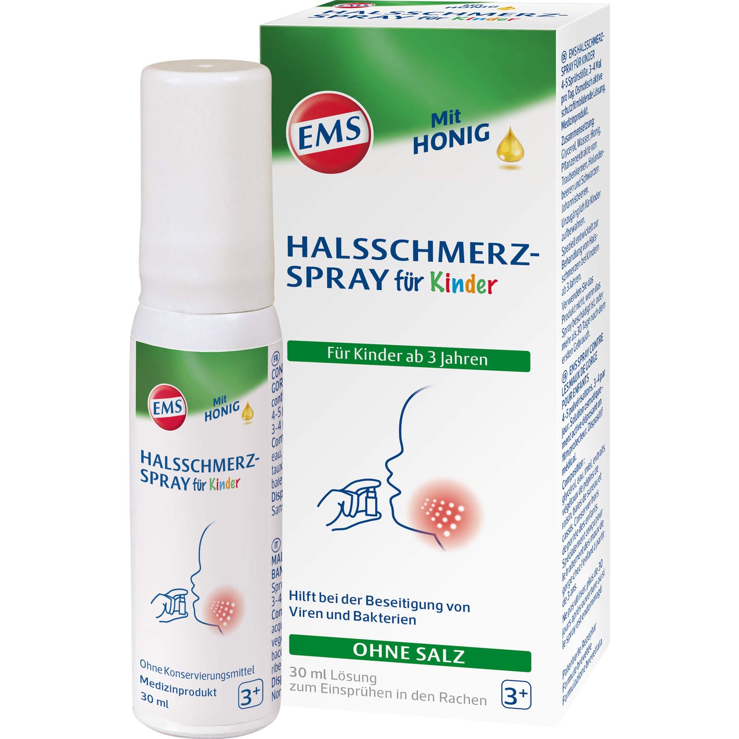 EMSER Halsschmerz-Spray für Kinder 30 ml