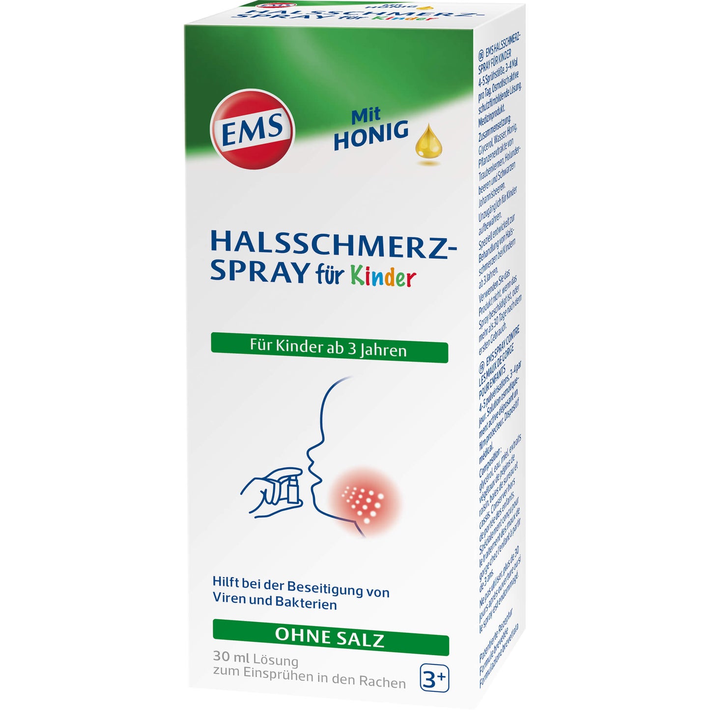 EMSER Halsschmerz-Spray für Kinder 30 ml