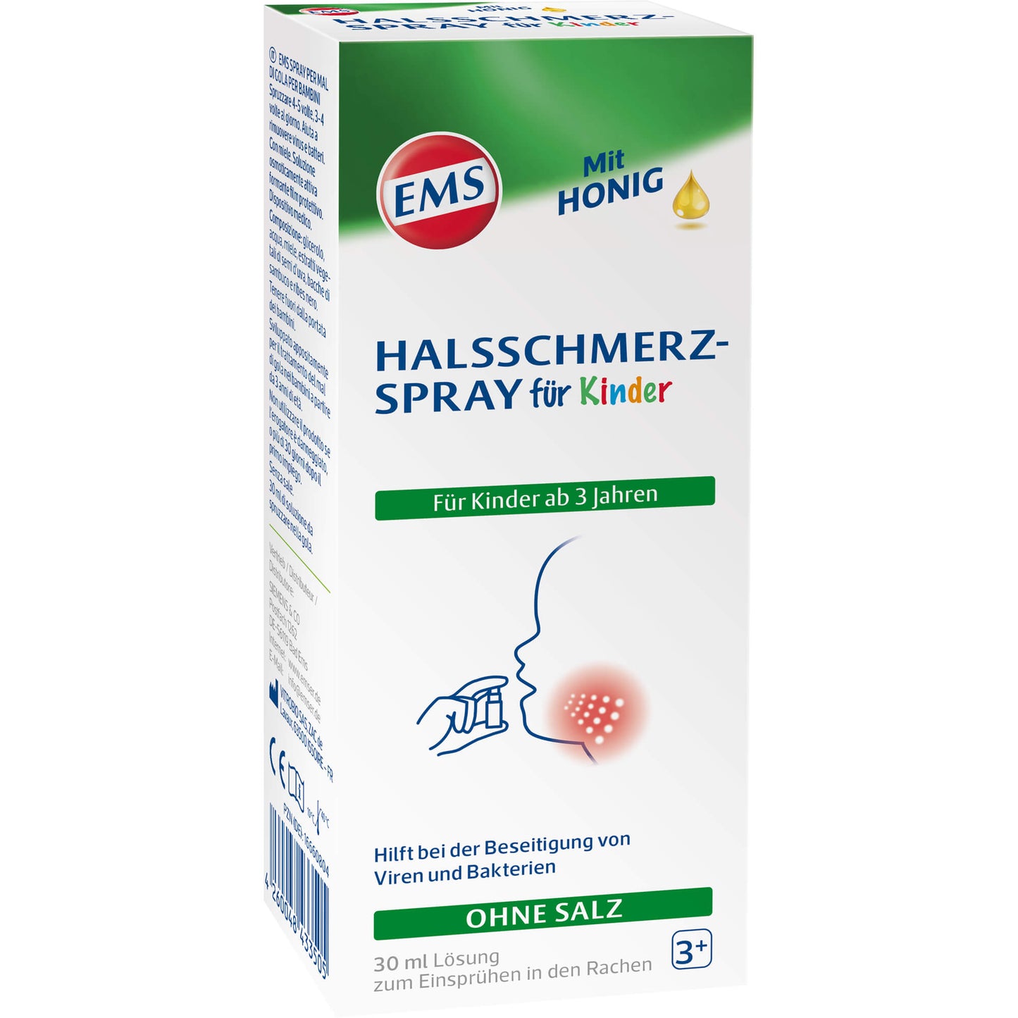 EMSER Halsschmerz-Spray für Kinder 30 ml