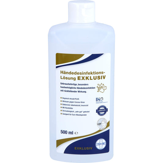 HÄNDEDESINFEKTION-Lösung EXKLUSIV Param 500 ml