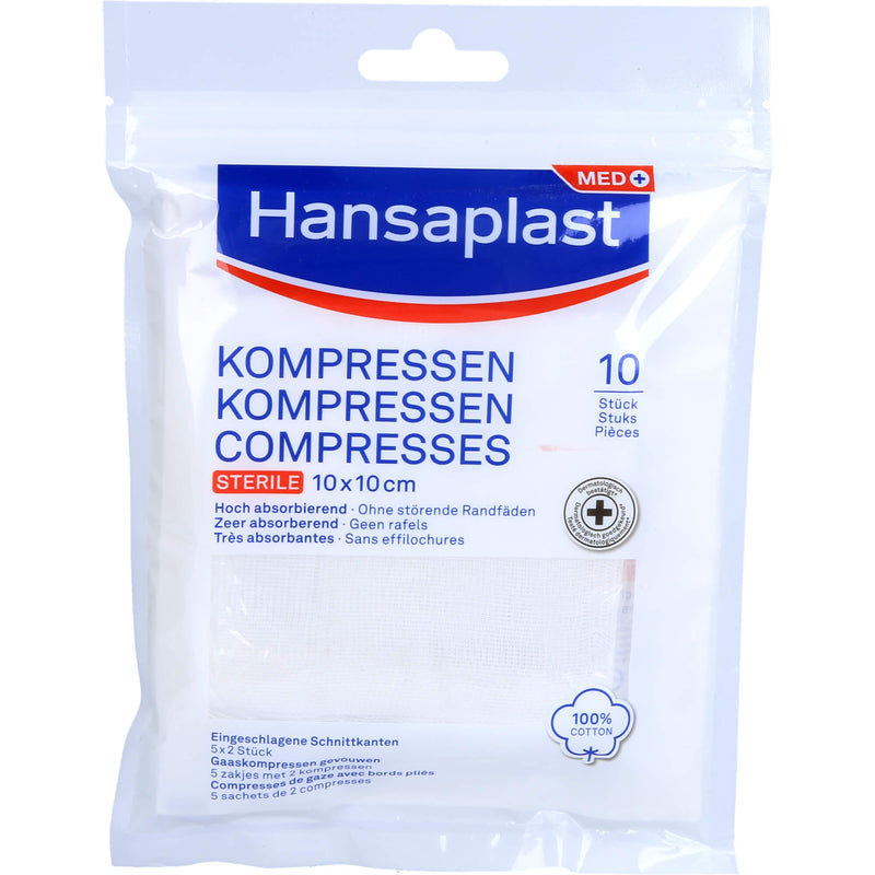 HANSAPLAST KOMPR STE 10X10 5X2 St
