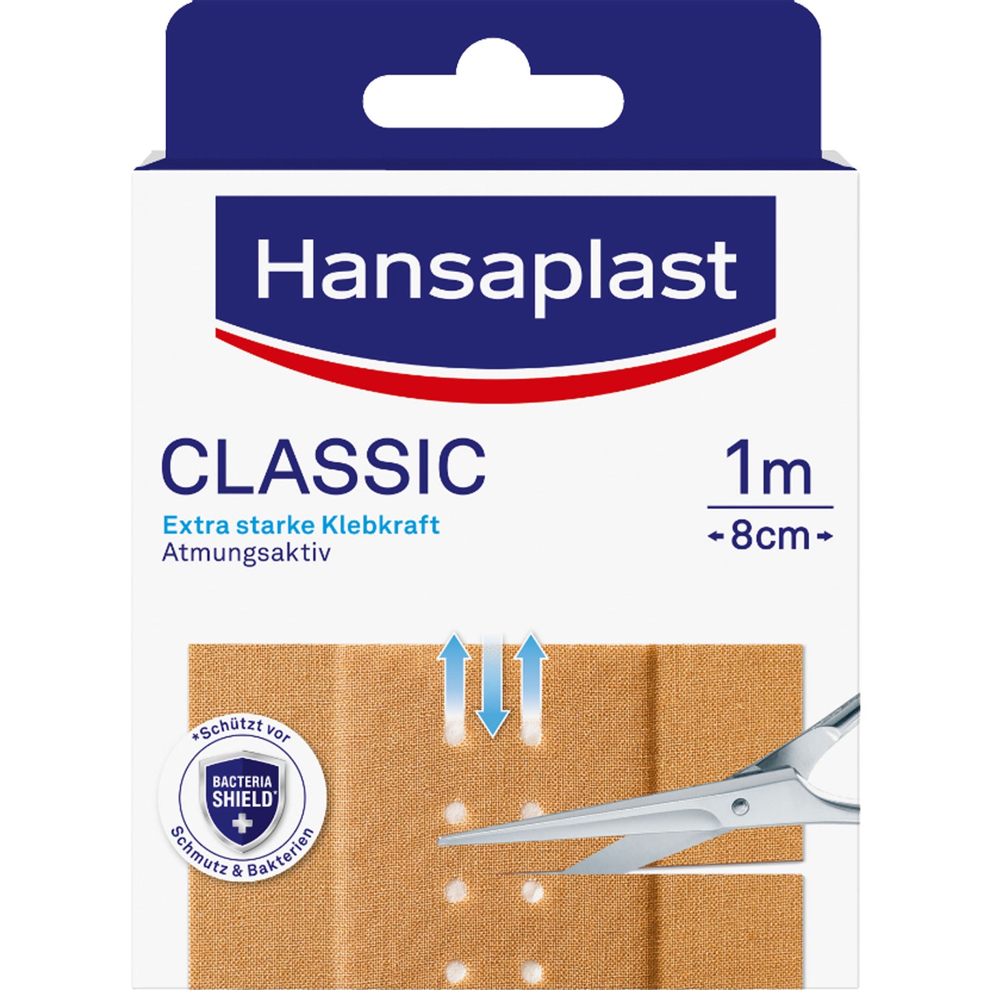 HANSAPLAST Classic Pflaster 8cm x1 m 1 St