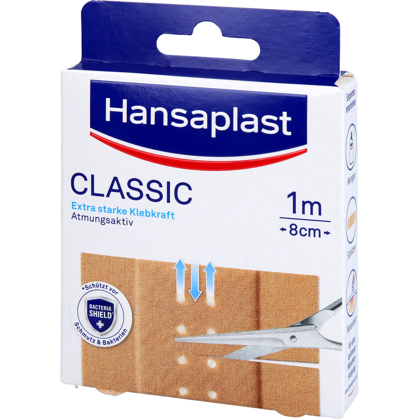HANSAPLAST Classic Pflaster 8cm x1 m 1 St