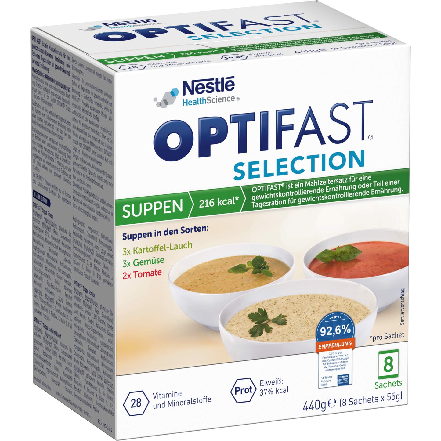OPTIFAST Selection Suppen 8X55 g