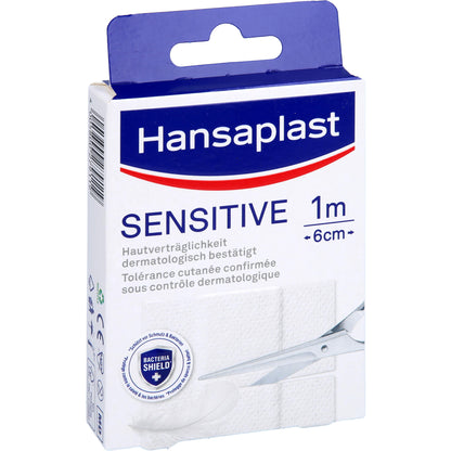 HANSAPLAST Sensitive Pflast.hypoallergen 6 cmx1 m 1 St