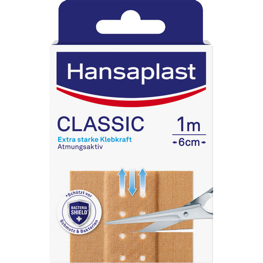 HANSAPLAST Classic Pflaster 6 cmx1 m 1 St