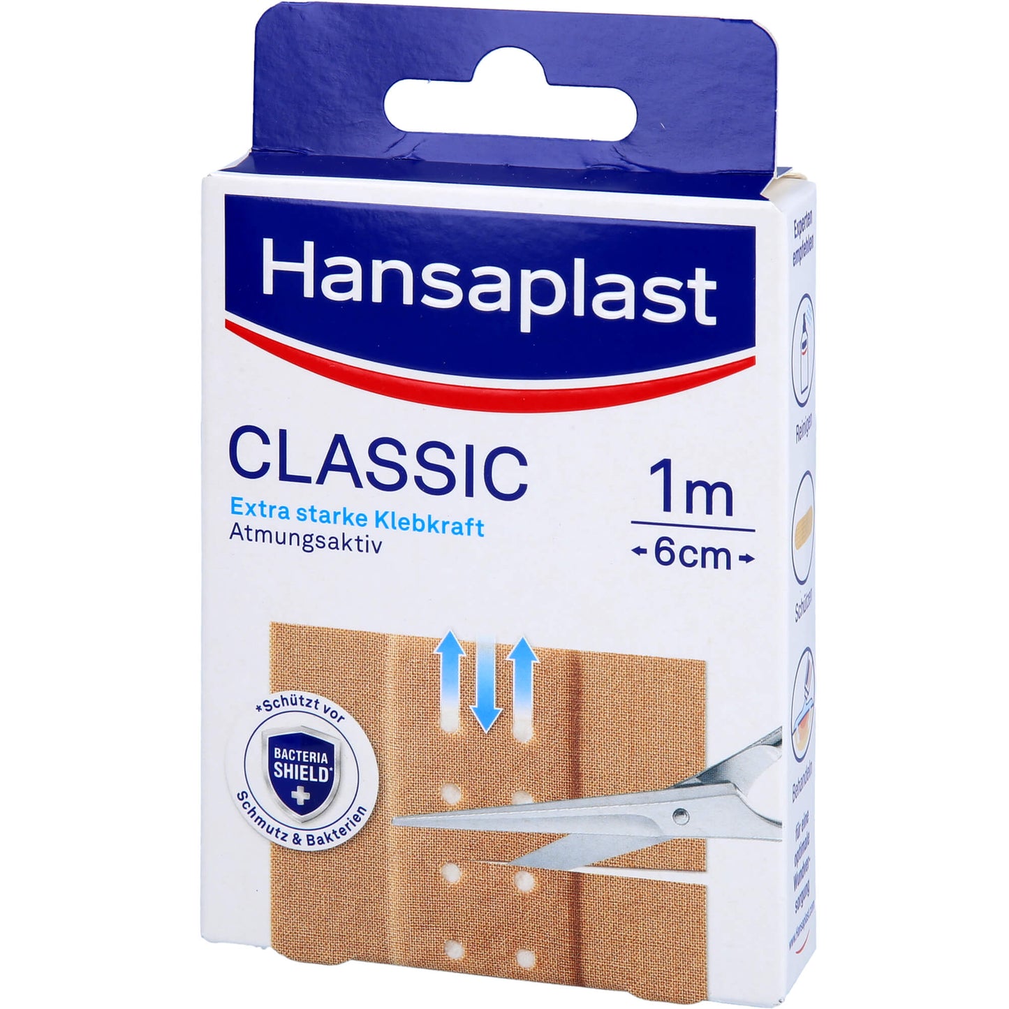 HANSAPLAST Classic Pflaster 6 cmx1 m 1 St