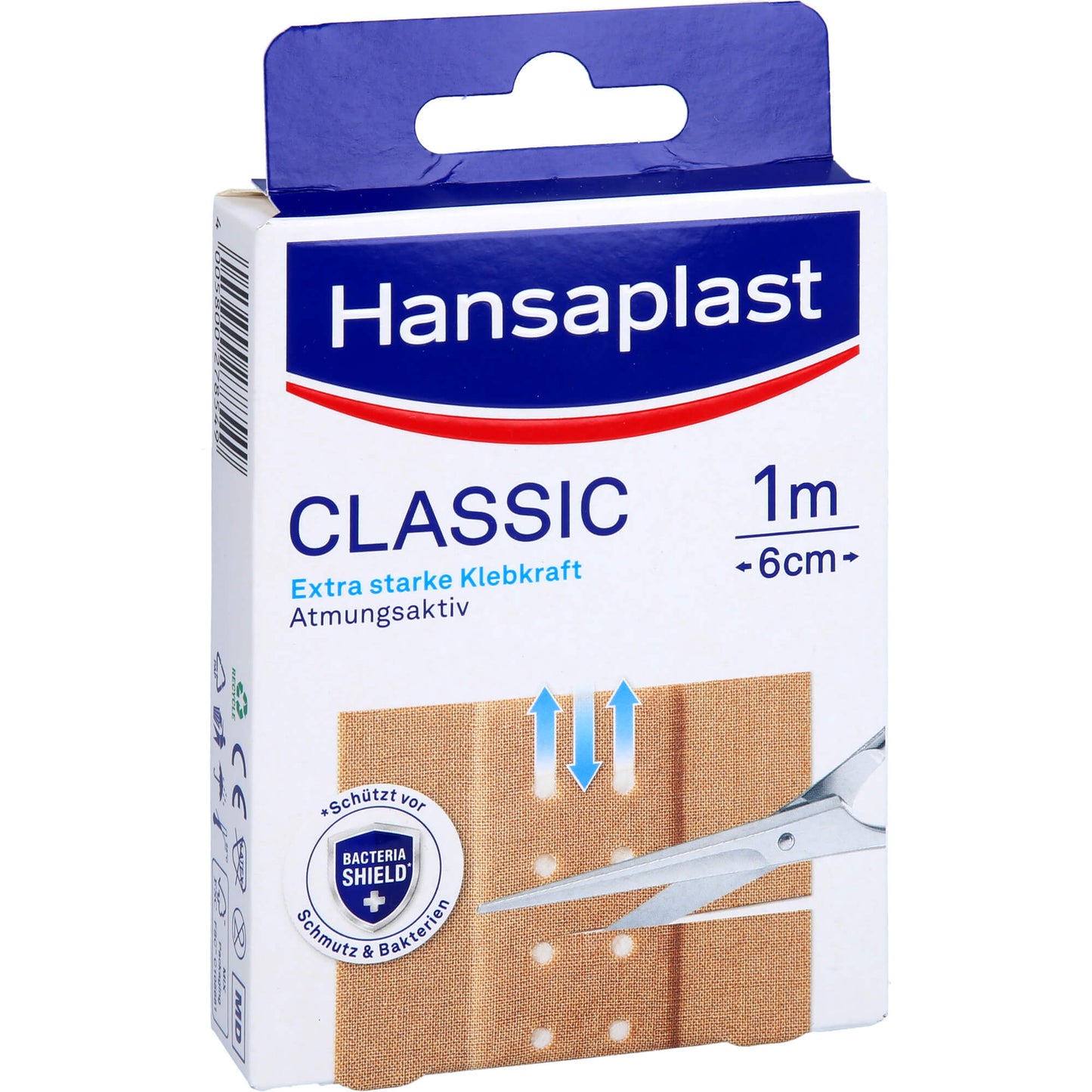 HANSAPLAST Classic Pflaster 6 cmx1 m 1 St