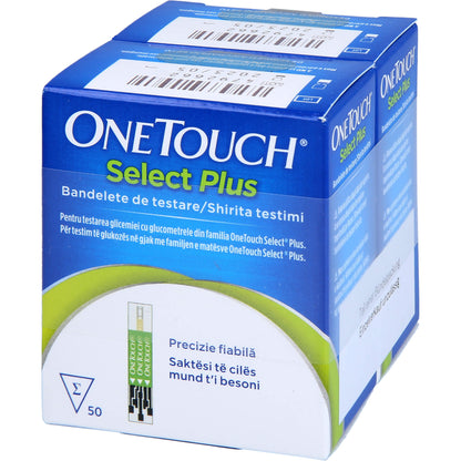ONE TOUCH Select Plus Blutzucker Teststreifen 100 St